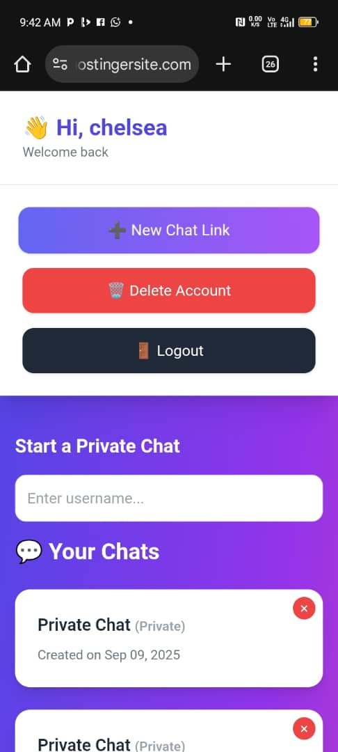 P-Chat Screenshot
